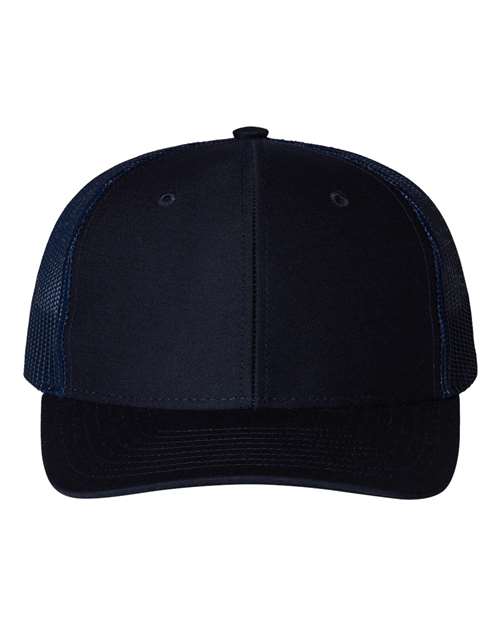 Load image into Gallery viewer, Richardson 112Y Youth Trucker Snapback Cap - Navy
