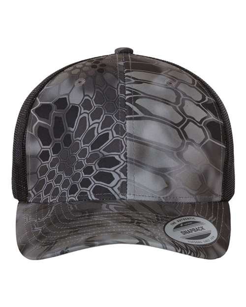 YP Classics 6606 Retro Trucker Cap - Kryptek Raid