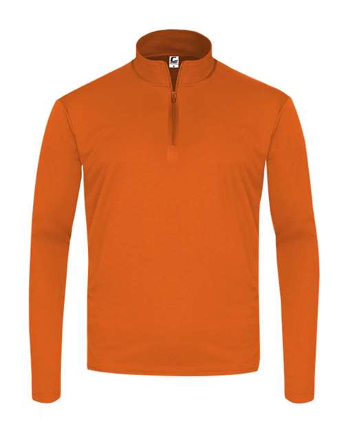 C2 Sport 5102 Men's Quarter-Zip Pullover - Burnt Orange
