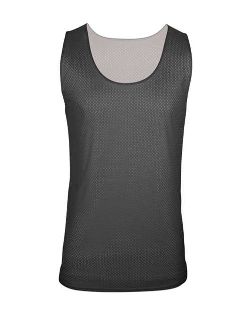 C2 Sport 5729 Men's Reversible Mesh Tank - Graphite/ White