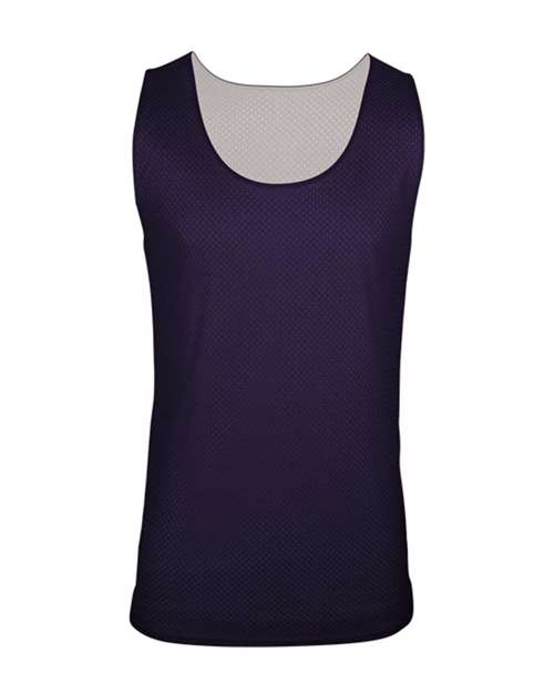 Load image into Gallery viewer, C2 Sport 5729 Men's Reversible Mesh Tank - Purple/ White
