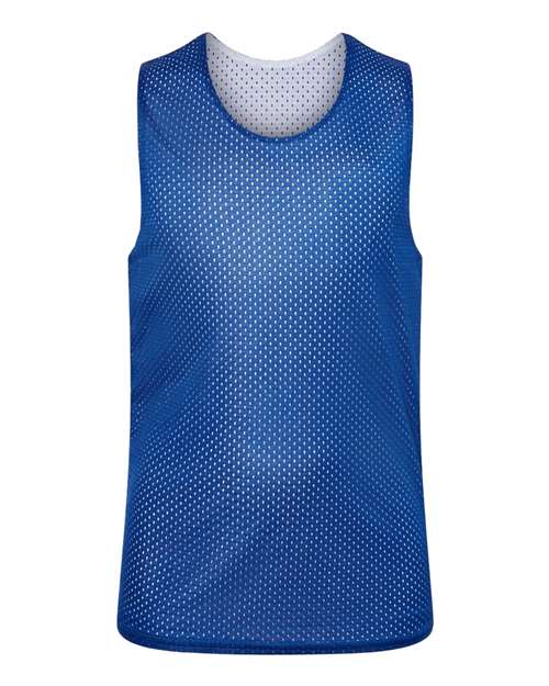 C2 Sport 5228 Youth Reversible Mesh Tank - Royal/ White