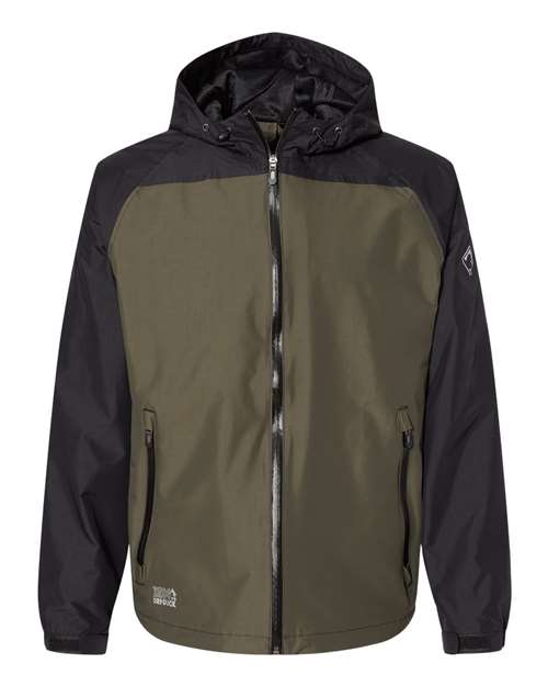 Load image into Gallery viewer, DRI DUCK 5335 Unisex Torrent Waterproof Hooded Jacket - Olive/ Black
