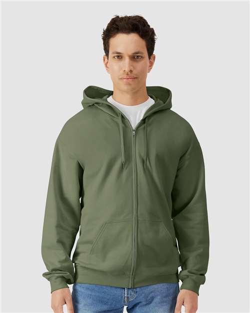 Unisex Softstyle® Full-Zip Hooded Sweatshirt