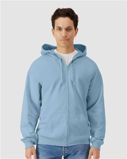 Load image into Gallery viewer, Unisex Softstyle® Full-Zip Hooded Sweatshirt
