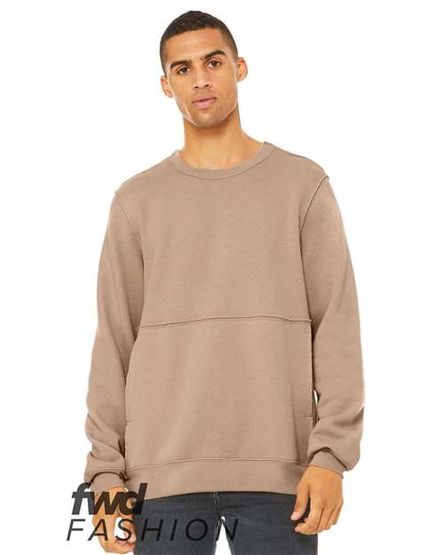 Load image into Gallery viewer, FWD Fashion Raw Seam Crewneck Sweatshirt
