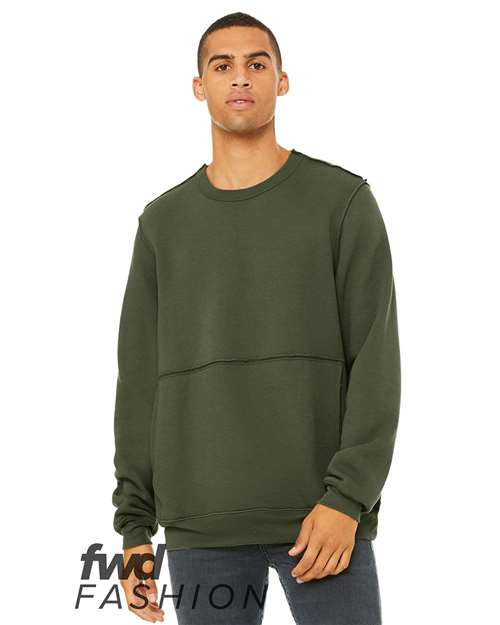 Load image into Gallery viewer, FWD Fashion Raw Seam Crewneck Sweatshirt
