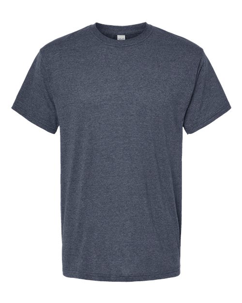 Load image into Gallery viewer, M&amp;O 4800 Men's Gold Soft Touch T-Shirt - Heather Navy
