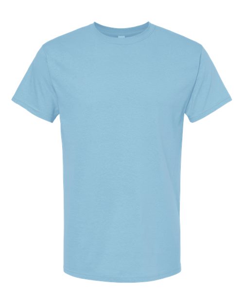Load image into Gallery viewer, M&amp;O 4800 Men's Gold Soft Touch T-Shirt - Light Blue
