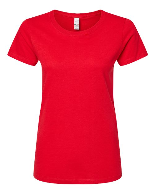Load image into Gallery viewer, M&amp;O 4810 Women's Gold Soft Touch T-Shirt - Deep Red
