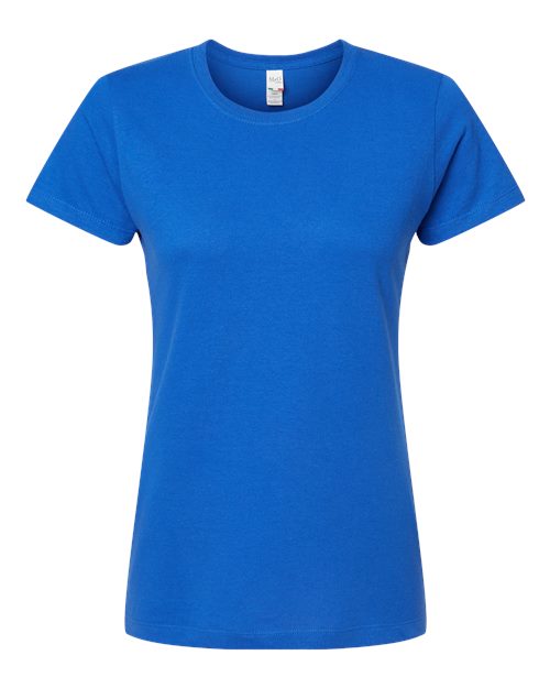 M&O 4810 Women's Gold Soft Touch T-Shirt - Royal