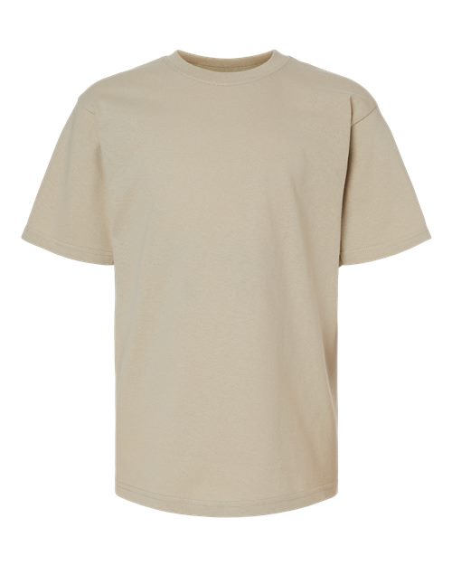 Load image into Gallery viewer, M&amp;O 4850 Youth Gold Soft Touch T-Shirt - Sand
