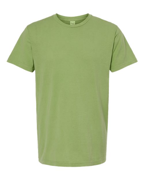 M&O 6500M Unisex Vintage Garment-Dyed T-Shirt - Aloe