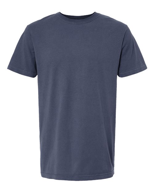 M&O 6500M Unisex Vintage Garment-Dyed T-Shirt - Navy