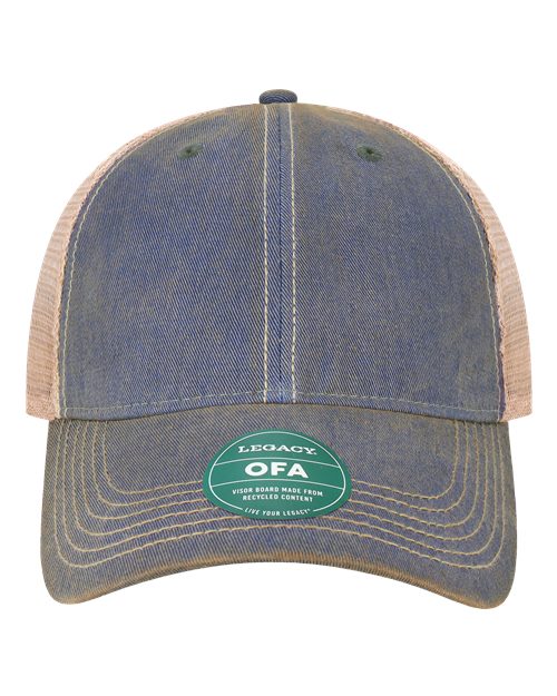 LEGACY OFA Old Favorite Trucker Cap - Royal/ Khaki