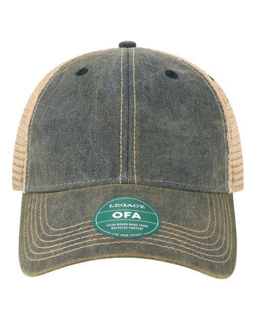 LEGACY OFA Old Favorite Trucker Cap - Navy/ Khaki