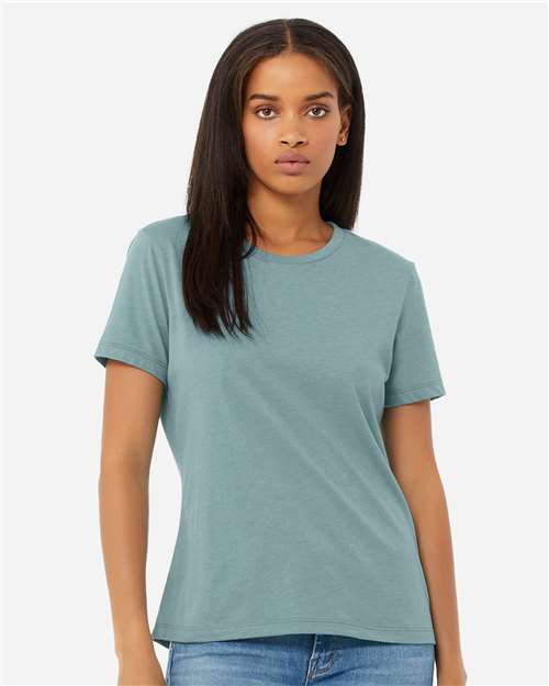 Load image into Gallery viewer, Women’s Relaxed Fit Heather CVC Tee
