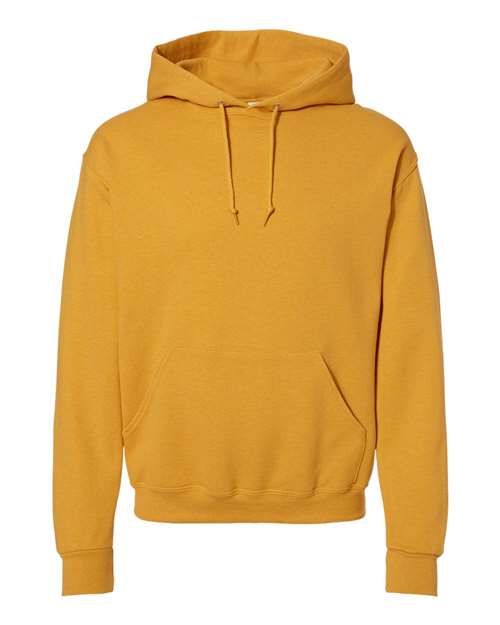 Load image into Gallery viewer, Unisex NuBlend® Hooded Sweatshirt - Mustard Heather
