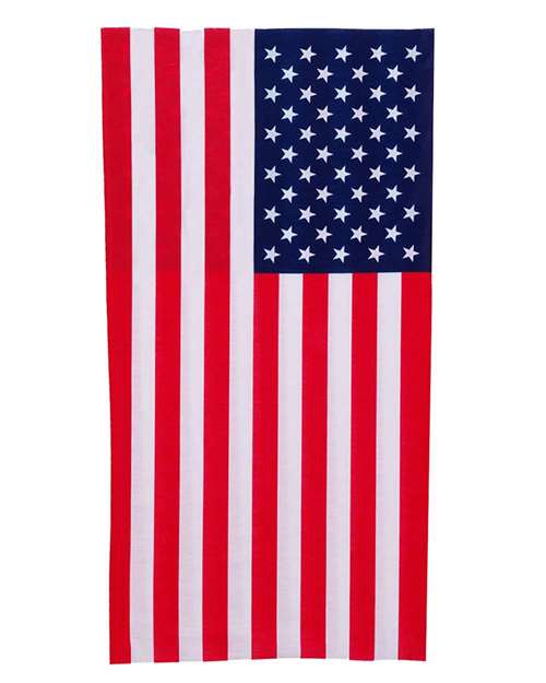 Valucap VC20 ValuMask Polyester Neck Gaiter - USA Flag