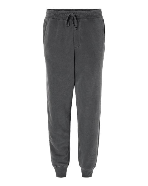 Independent Trading Co. PRM50PTPD Unisex Pigment-Dyed Fleece Sweatpants - Pigment Black