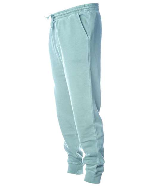 Load image into Gallery viewer, Independent Trading Co. PRM50PTPD Unisex Pigment-Dyed Fleece Sweatpants - Pigment Mint
