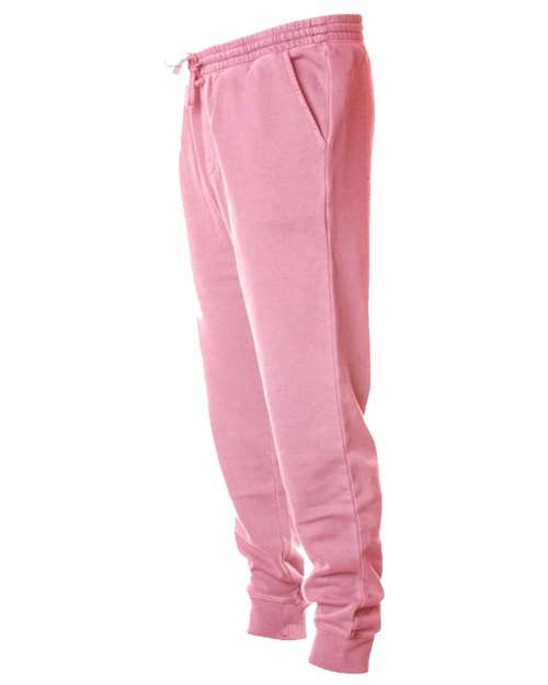 Load image into Gallery viewer, Independent Trading Co. PRM50PTPD Unisex Pigment-Dyed Fleece Sweatpants - Pigment Pink
