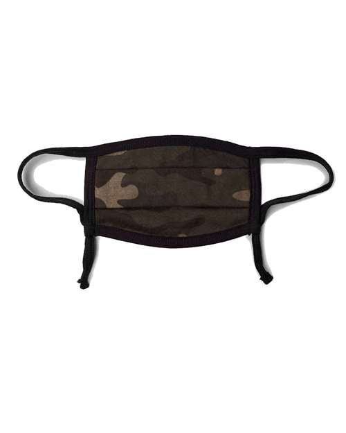 Sportsman MAV25Y Youth Maverick Adjustable Comfort Face Mask - Green Camo