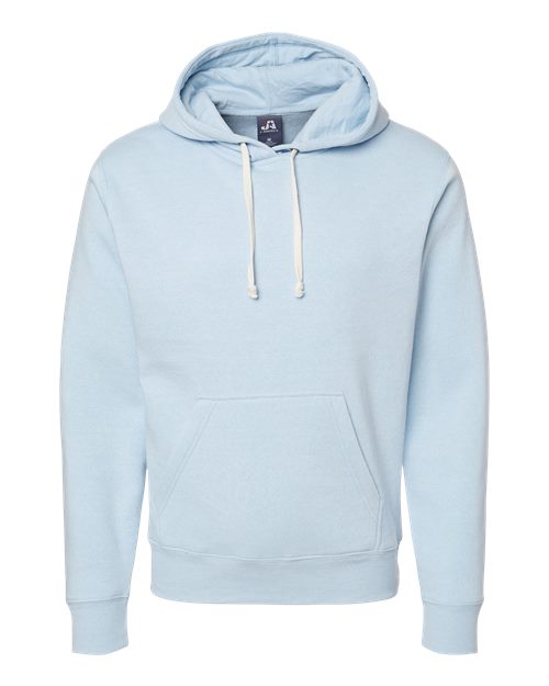 J. America 8871 Men's Triblend Fleece Hooded Sweatshirt - Ice Triblend