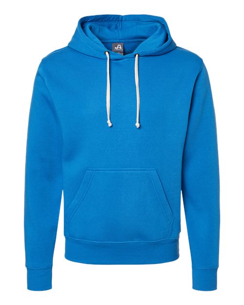 J. America 8871 Men's Triblend Fleece Hooded Sweatshirt - Royal Solid
