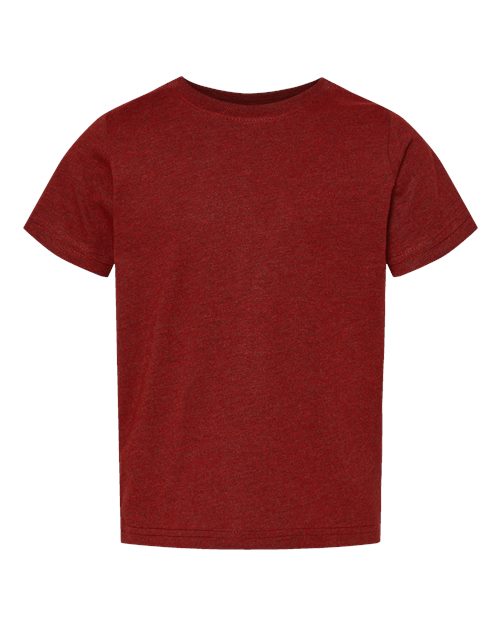 Load image into Gallery viewer, Toddler Fine Jersey Tee - Cardinal Blackout

