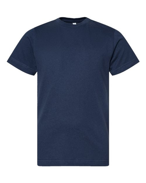 LAT 6101 Youth Fine Jersey Tee - Denim