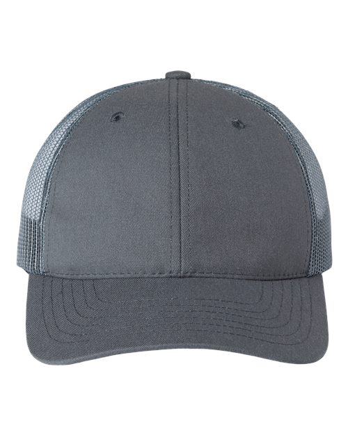 Classic Caps USA100 USA-Made Trucker Cap - Charcoal