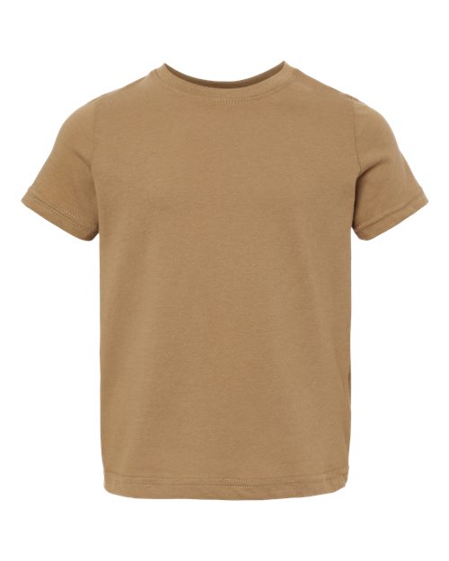 Load image into Gallery viewer, Toddler Fine Jersey Tee - Coyote Brown
