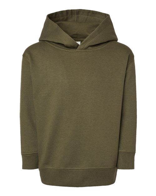 Toddler Pullover Fleece Hoodie - Military Green