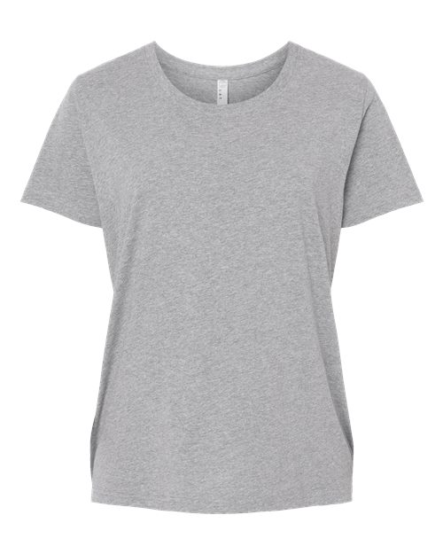 Load image into Gallery viewer, LAT 3816 Women's Curvy Collection Fine Jersey Tee - Heather
