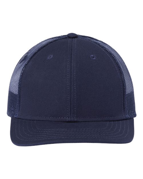 Atlantis Headwear RETH Sustainable Recy Three Trucker Cap - Navy/ Navy