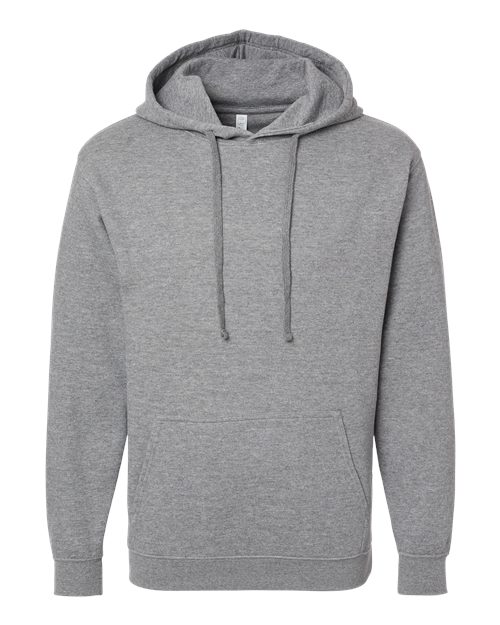 LAT 6926 Unisex Elevated Fleece Hoodie Sweatshirt - Granite Heather