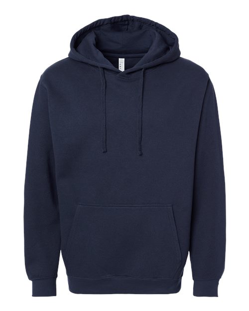 LAT 6926 Unisex Elevated Fleece Hoodie Sweatshirt - Navy