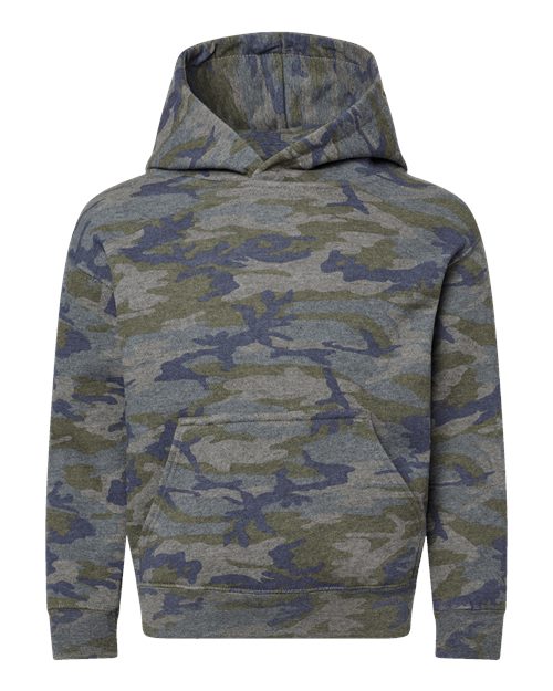 Load image into Gallery viewer, LAT 2296 Youth Hoodie Sweatshirt - Vintage Camo
