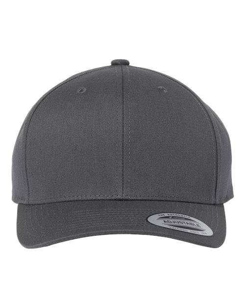 YP Classics 6389 CVC Snapback Cap - Charcoal