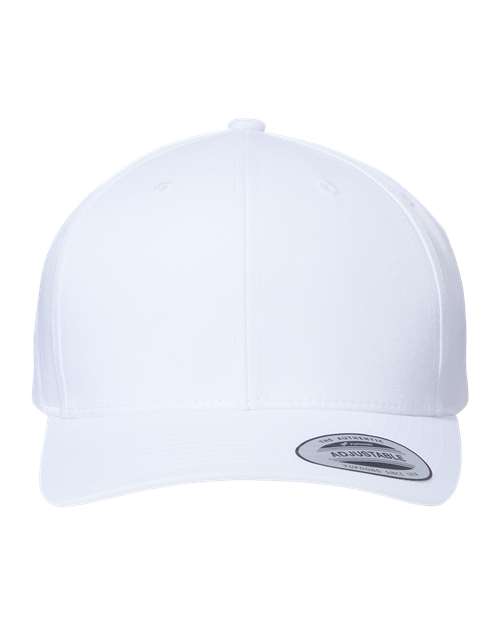 YP Classics 6389 CVC Snapback Cap - White