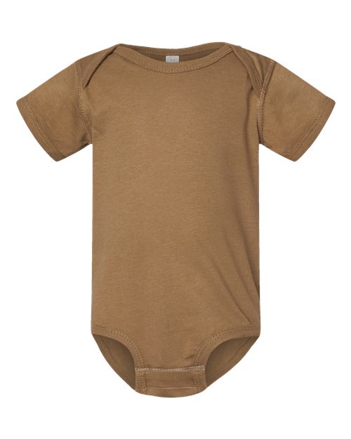 Load image into Gallery viewer, Infant Fine Jersey Bodysuit - Coyote Brown
