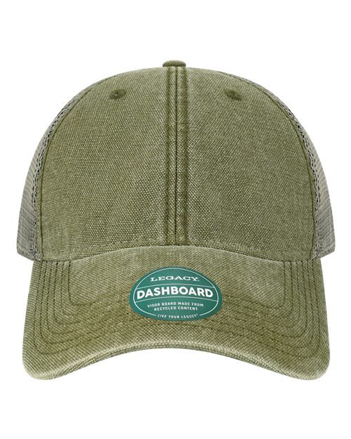 LEGACY DTA Dashboard Trucker Cap - Olive/ Grey