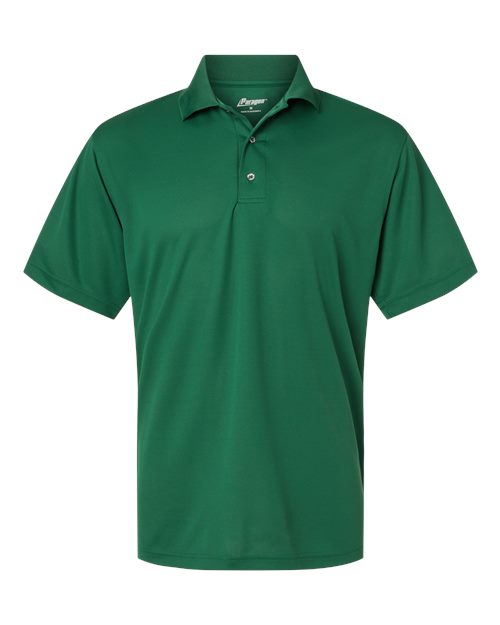 Paragon 100 Men's Saratoga Performance Mini Mesh Polo - Hunter Green