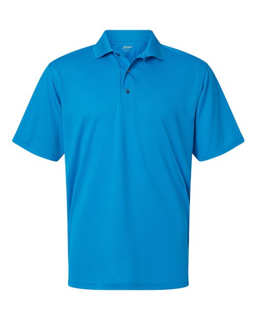 Paragon 100 Men's Saratoga Performance Mini Mesh Polo - Turquoise