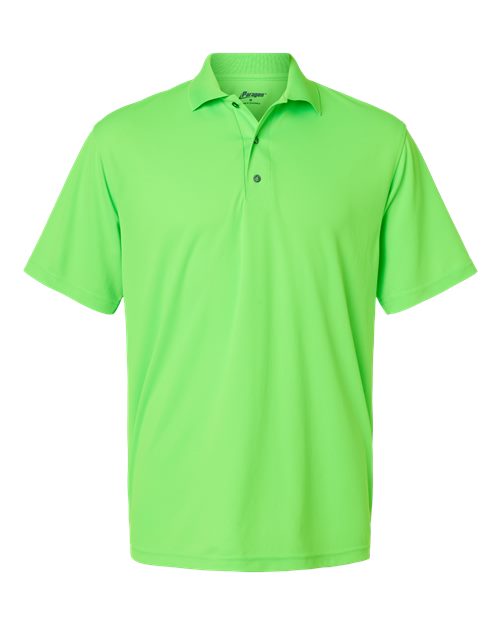 Load image into Gallery viewer, Paragon 100 Men's Saratoga Performance Mini Mesh Polo - Neon Lime
