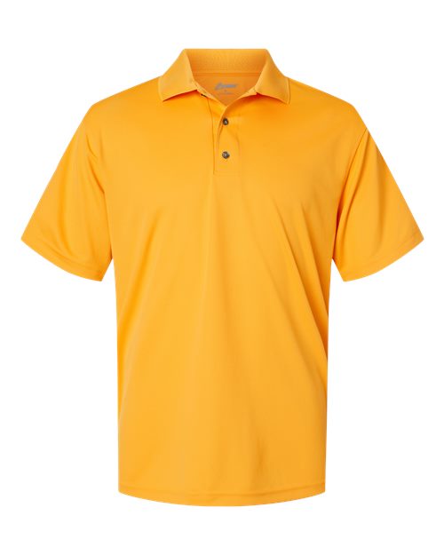 Paragon 100 Men's Saratoga Performance Mini Mesh Polo - Gold