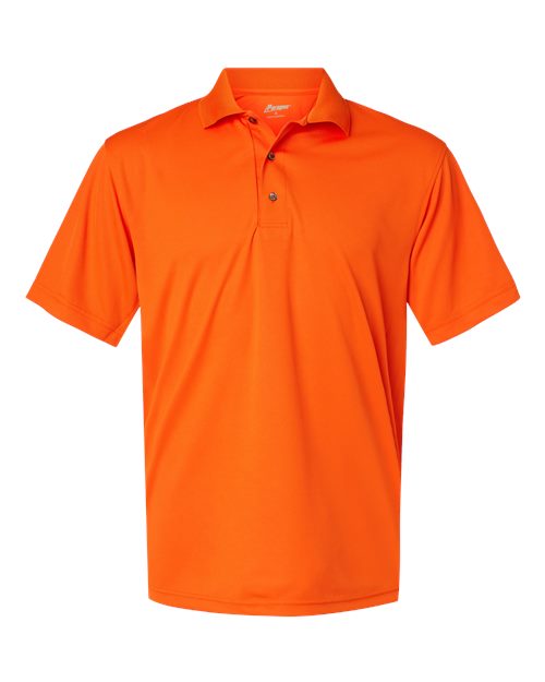 Paragon 100 Men's Saratoga Performance Mini Mesh Polo - Orange