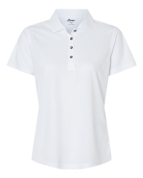 Load image into Gallery viewer, Paragon 104 Women's Saratoga Performance Mini Mesh Polo - White
