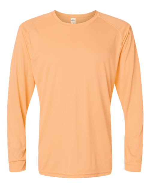 Load image into Gallery viewer, Paragon 210 Unisex Long Islander Performance Long Sleeve T-Shirt - Coral
